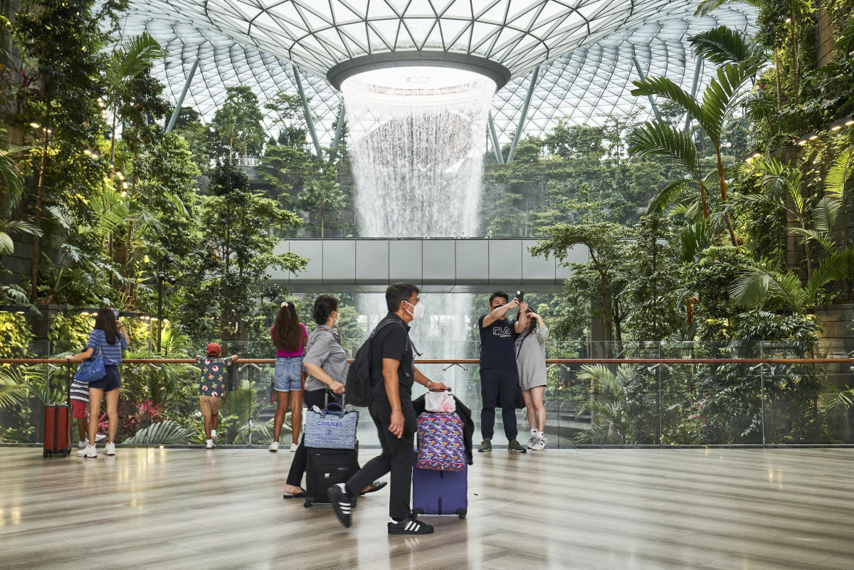 Visitors to Singapore can use automated lanes to travel faster