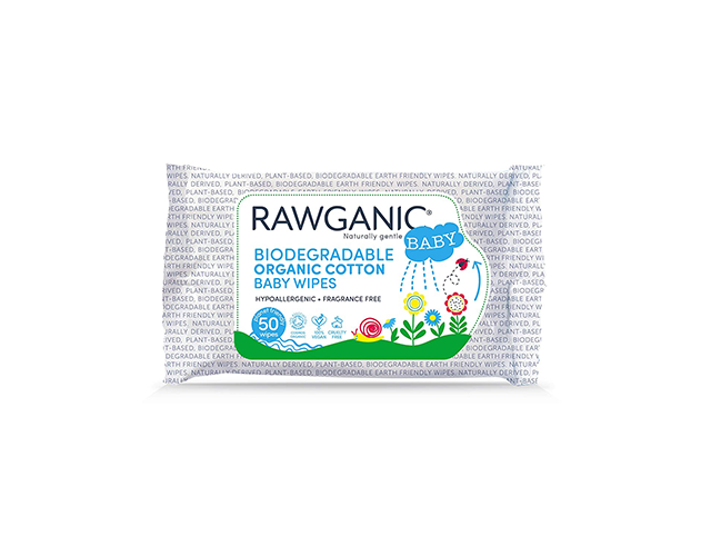 Rawganic Best Unscented Baby Wipes on Amazon