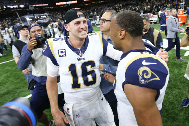 Jared Goff will never apologize for Rams' win over Saints in 2018 NFC title  game