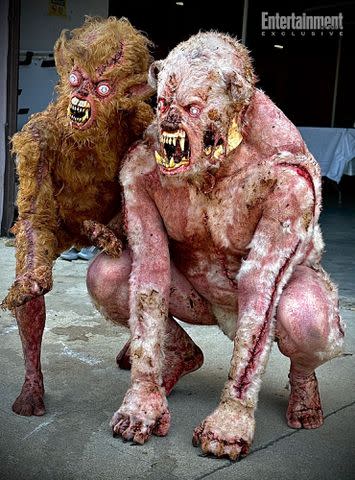 <p>IFC Films</p> William Granillo (L) and Trevor Wright in 'V/H/S/Beyond' segment, 'Fur Babies'