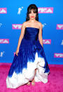 <p>Camila Cabello attends the 2018 MTV Video Music Awards at Radio City Music Hall on August 20, 2018 in New York City. (Photo: Matthew Eisman/FilmMagic) </p>