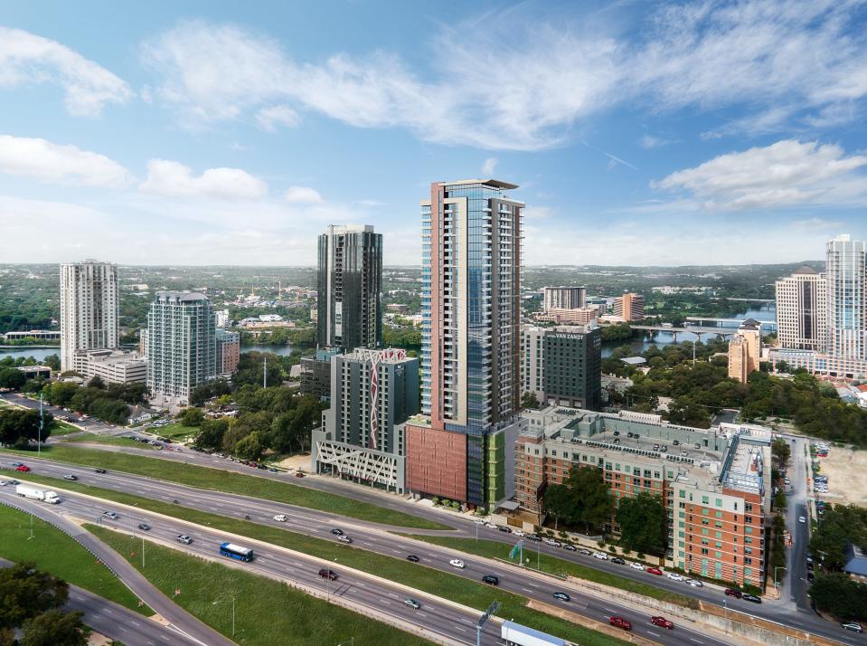 The first residents are moving into Vesper, a condominium tower that brings 284 luxury units to the Rainey Street District in downtown Austin.