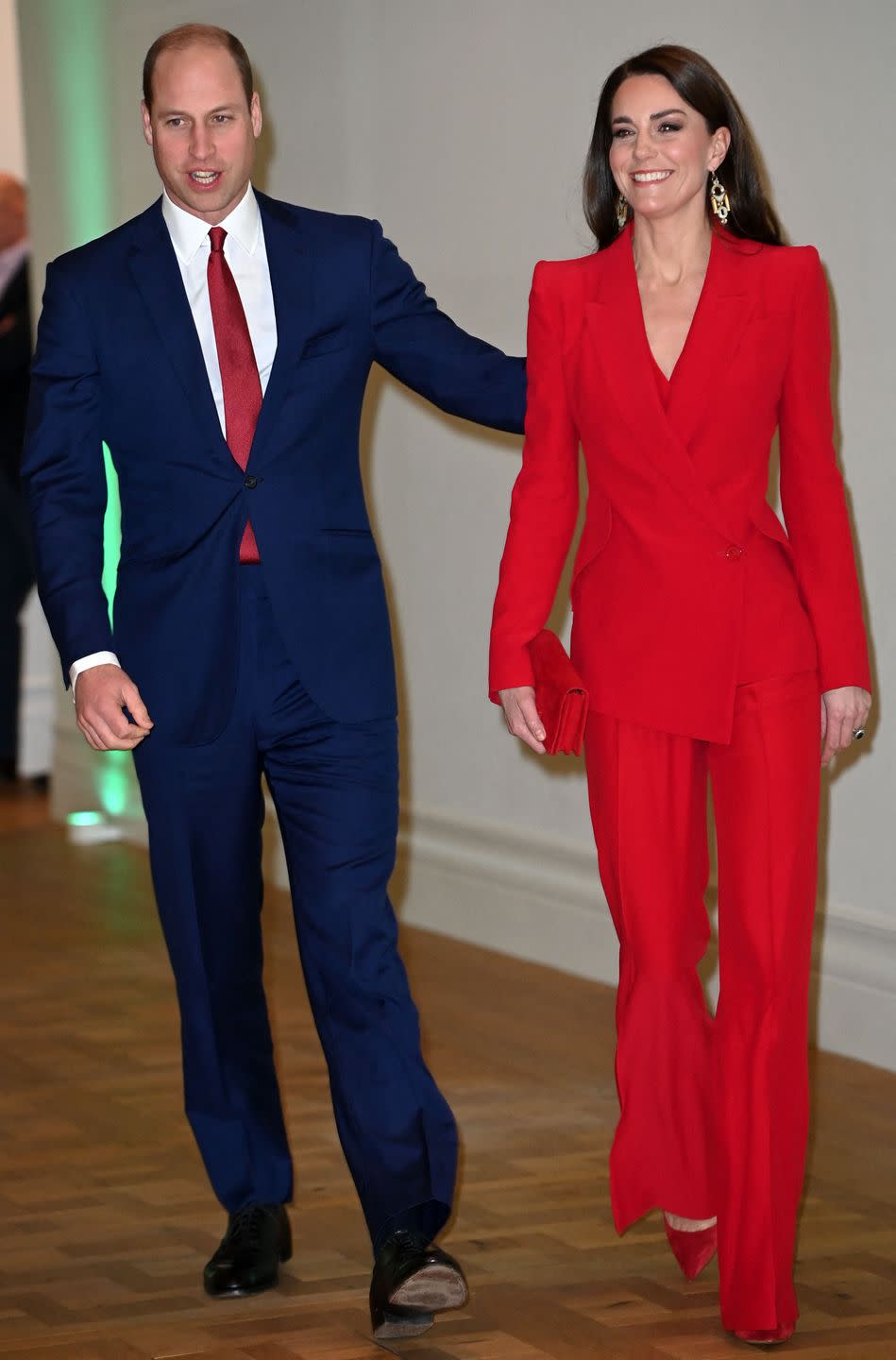 britains prince william, prince of wales l and britains catherine, princess of wales attend a pre-campaign launch event hosted by the royal foundation center for early kinds at bafta in central london on 30th january 2023 the princess of wales stands about to launch a campaign to raise awareness of the unique importance of early childhood photo by eddie mulholland pool afp photo by eddie mulhollandpoolafp via getty images