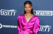 Halle Bailey will swim onto screens on 26 May in the title role of Disney's live action production of their 1989 animated classic 'The Little Mermaid', where as Ariel she will belt out classics such as 'Part of Your World'. Halle's casting caused some controversy online amongst Disney fans - as she is not the red-haired Ariel of the cartoon version - but director Rob Marshall insisted that she was chosen simply because she was the "best actor" for the part. He said: "We just were looking for the best actor for the role, period. The end. "We saw everybody and every ethnicity. (The goal was to find someone who can be) incredibly strong, passionate, beautiful, smart, clever (and with) a great deal of fire and joy."