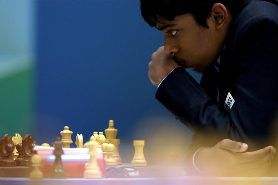 R Praggnanandhaa is into the Chess World Cup final  (Getty Images)
