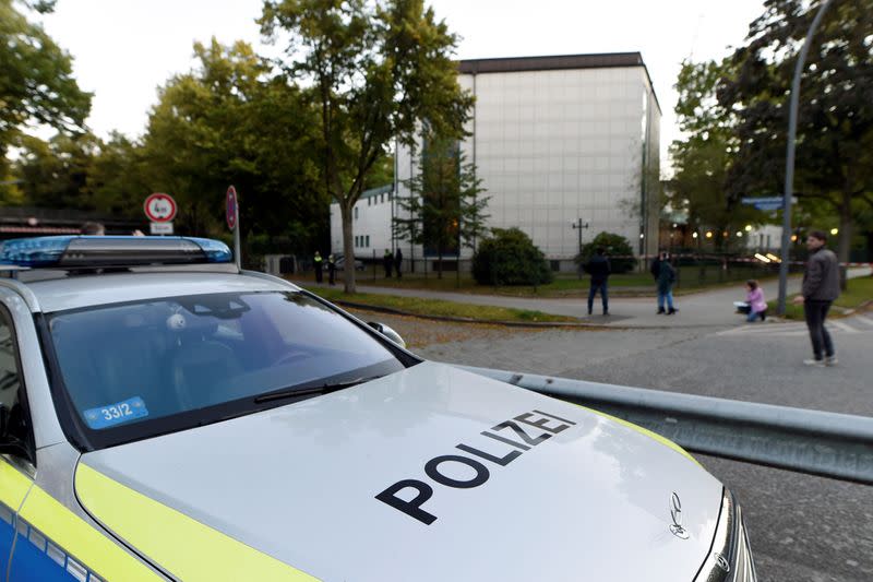 Anti-Semitic attack at Hamburg synagogue