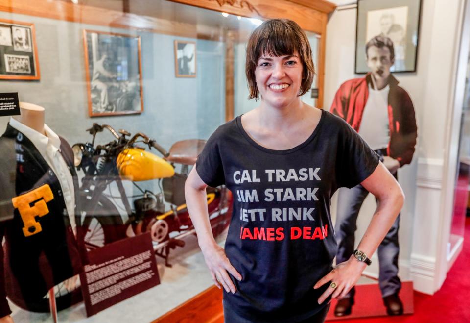 Fairmount Historical Museum curator Dorothy Schultz said she was "shocked" when she learned James Dean hadn't been inducted into the Grant County Sports Hall of Fame.