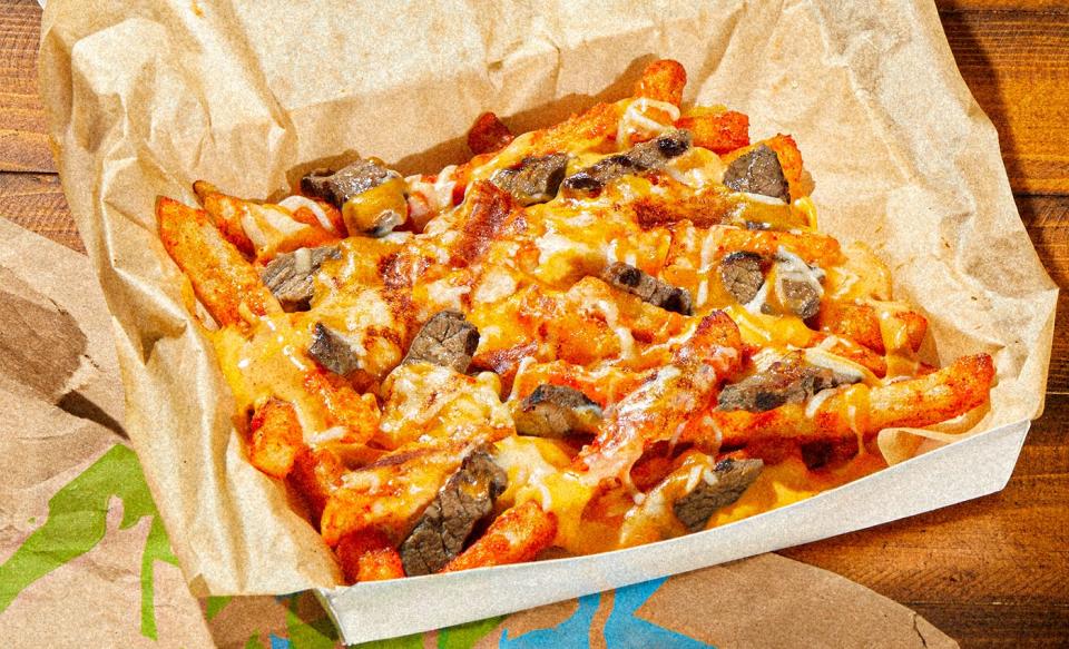 Taco Bell Grilled Cheese Fries