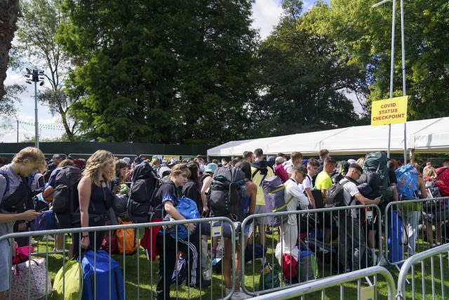 Crowds at Reading Festival