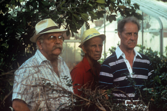 Wilford Brimley, Hume Cronyn and Don Ameche in Cocoon