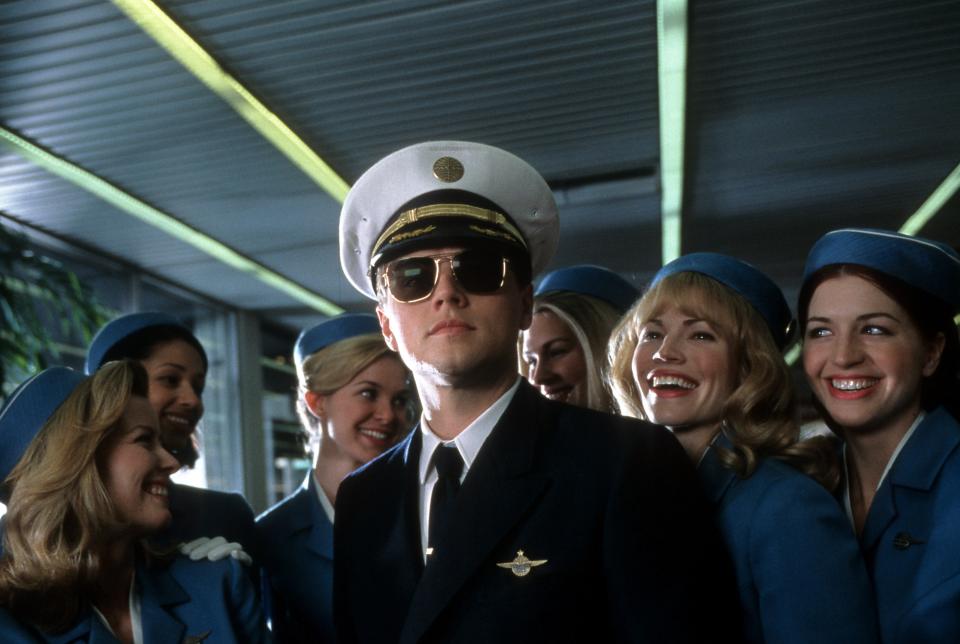 Leonardo DiCaprio in "Catch Me If You Can."