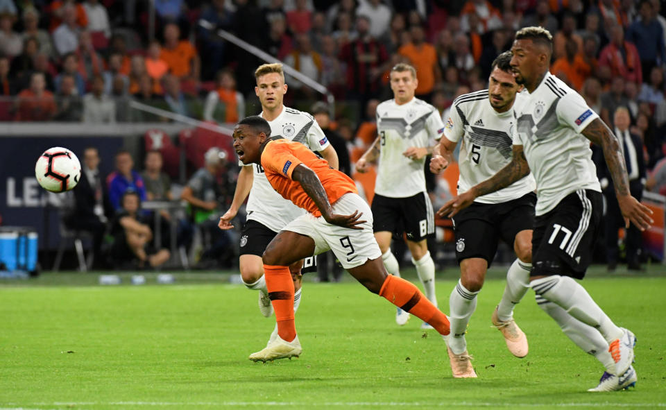 Die „Mannschaft“ wirkte gegen die Niederlande über weite Strecken ratlos. (Bild: Reuters)