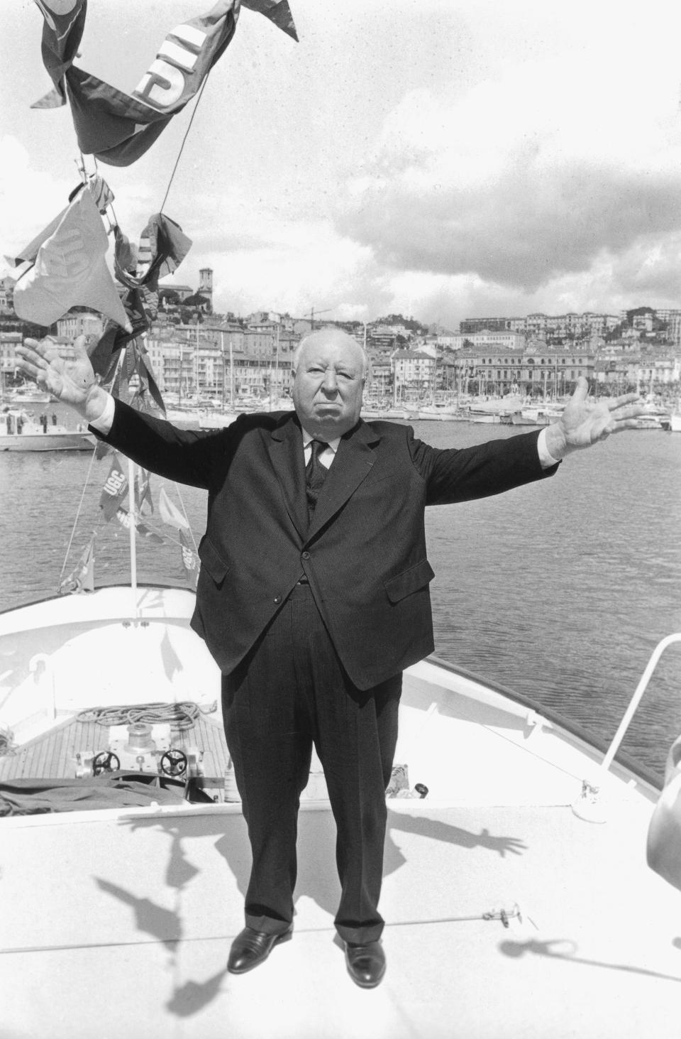 Alfred Hitchcock at Cannes, 1972