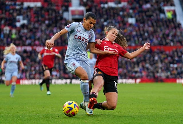 Manchester United v Aston Villa – Barclays Women’s Super League – Old Trafford