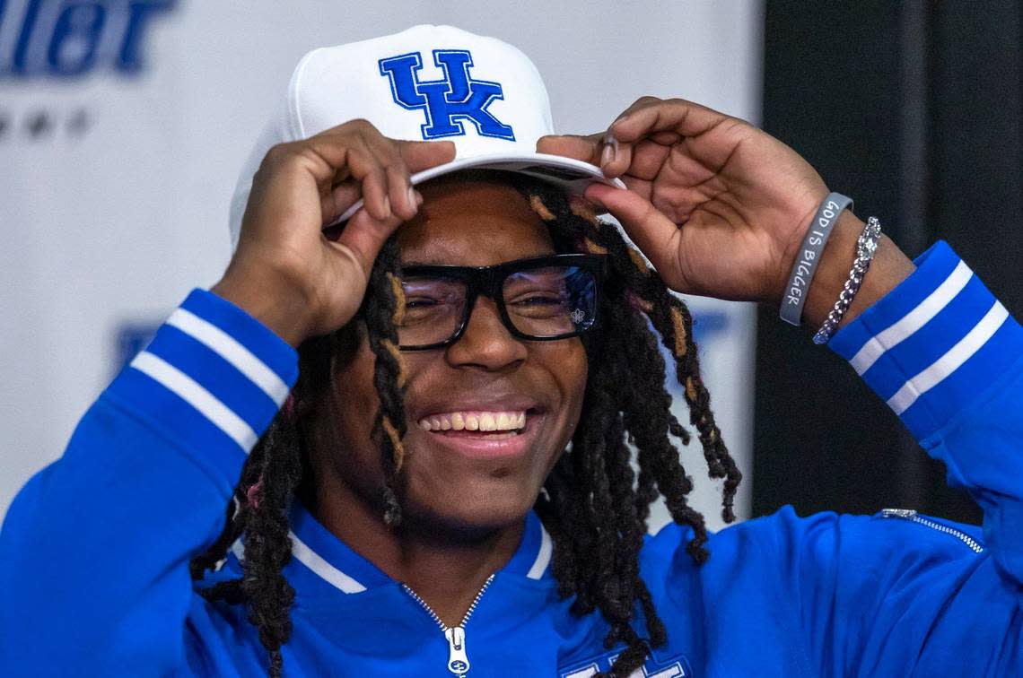 Last week, Jasper Johnson became the first five-star college basketball recruit to commit to a Mark Pope-led team when Johnson committed to UK.