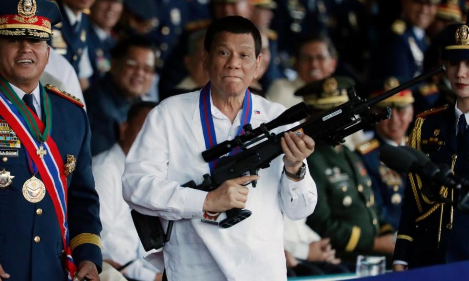 Filipino President Rodrigo Duterte