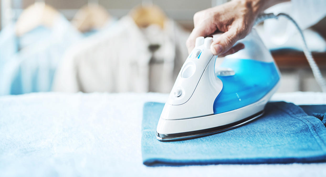 Ironing boards and irons are cumbersome home gadgets, but we have found a compact alternative.  (Getty Images)