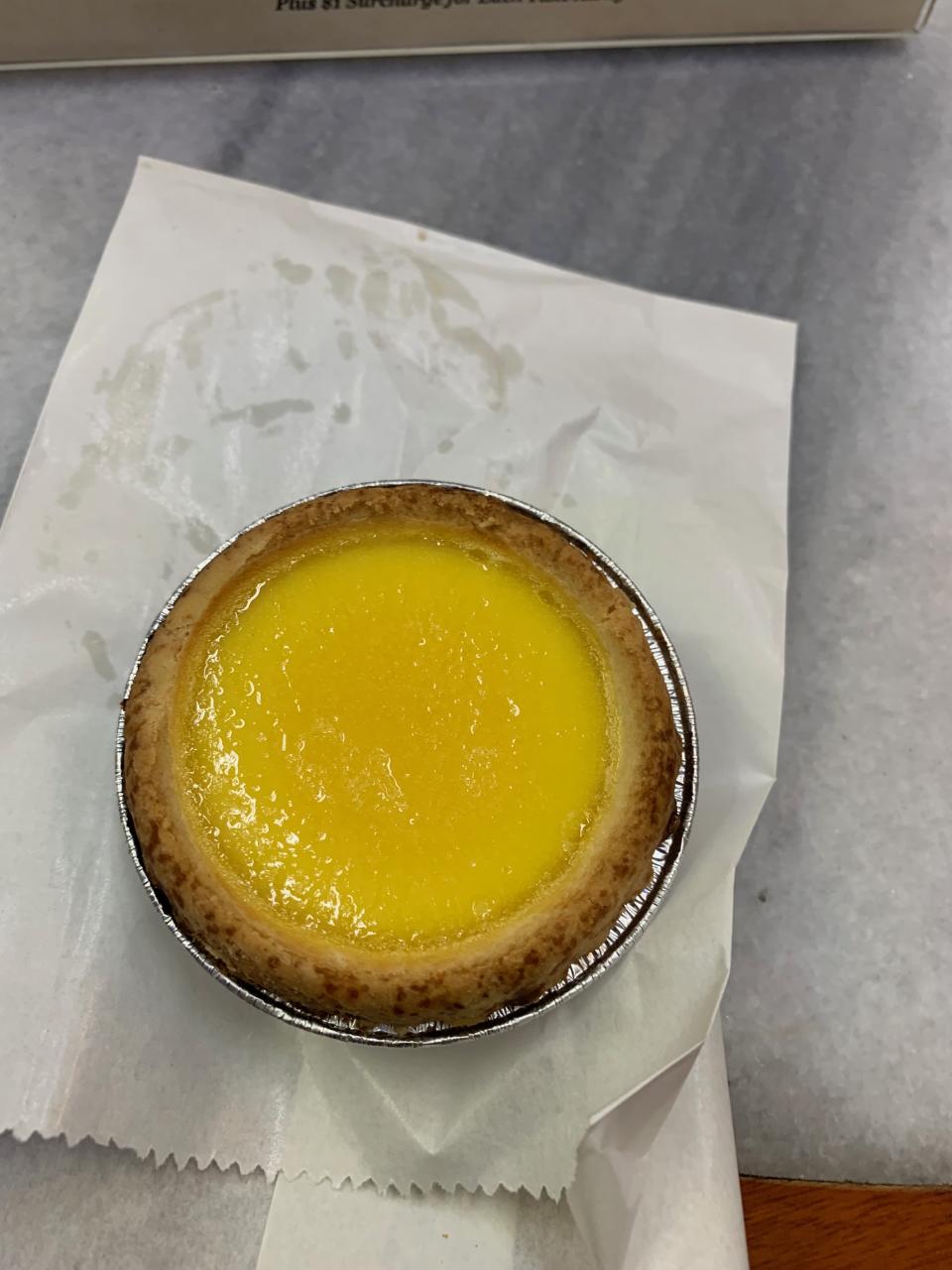 For the best egg tarts (pastry crust filled with egg custard and then baked) in Hong Kong, head over to Tai Cheong Bakery, where you’ll probably see the queue snaking around the corner. Photo: Yahoo Lifestyle Australia