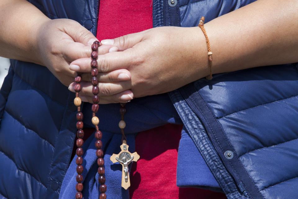 An anti-abortion, pro-life activist prayed outside of a Planned Parenthood clinic last year in Austin, Texas, in the wake of the passing of the restrictive abortion bill in the Texas Legislature, HB2. 