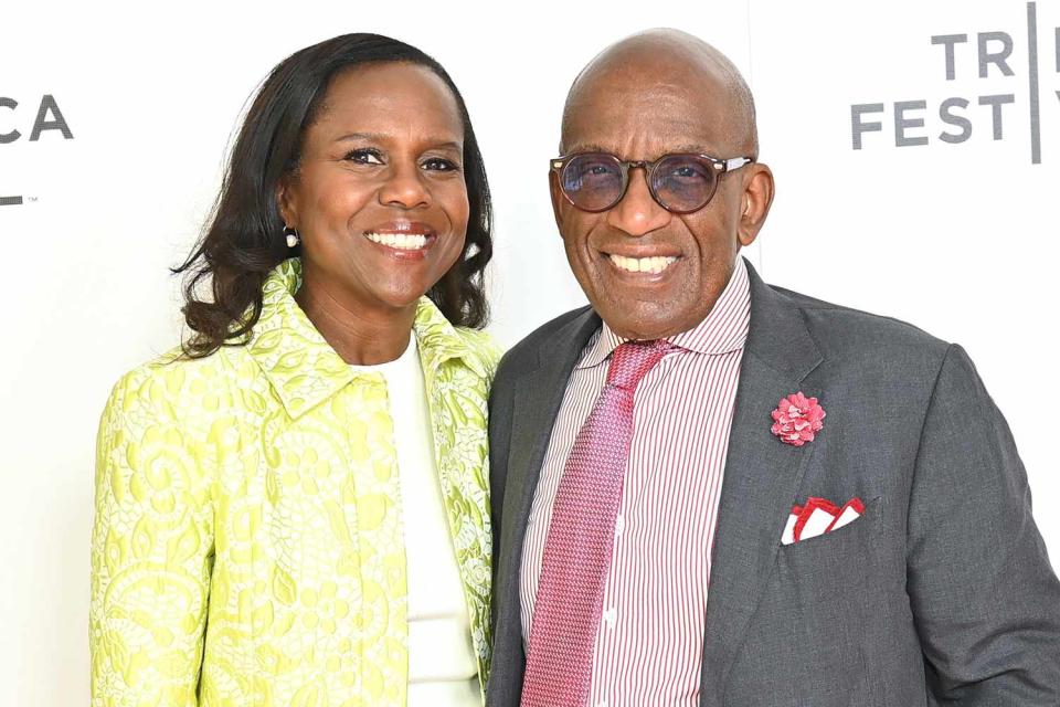 <p>Roy Rochlin/Getty </p> Deborah Roberts and Al Roker