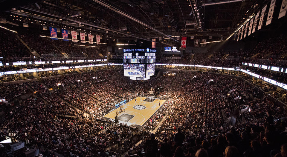 Courtside seats at the NBA’s Brooklyn Nets are amongst the auction’s lots - Credit: Allison Joseph