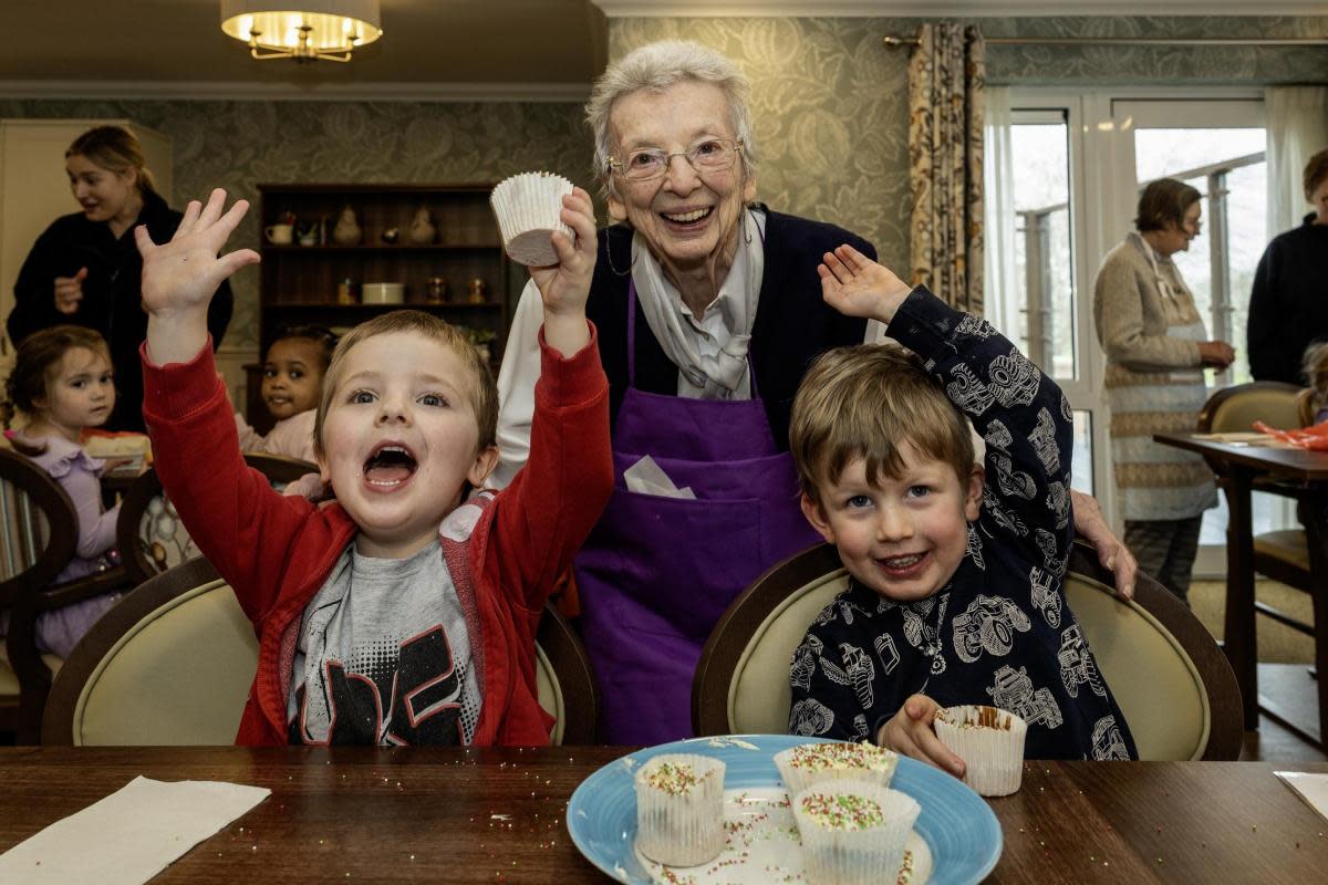 The care home's residents shared their favourite recipes with the children <i>(Image: Care UK)</i>
