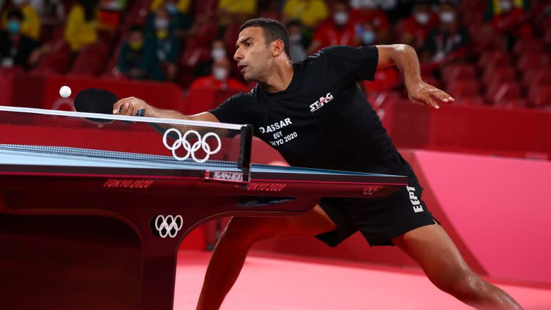 Table Tennis - Men's Singles - Quarterfinal