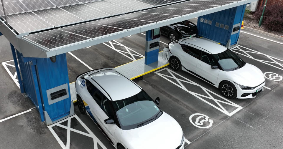 Solar car park