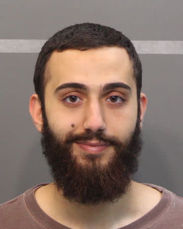 A mugshot of Muhammod Youssuf Abdulazeez from a DUI charge in April in Hamilton County is seen in this handout image provided by the Hamilton County Sheriff's Office July 16, 2015. REUTERS/Hamilton County Sheriff's Office/Handout via Reuters