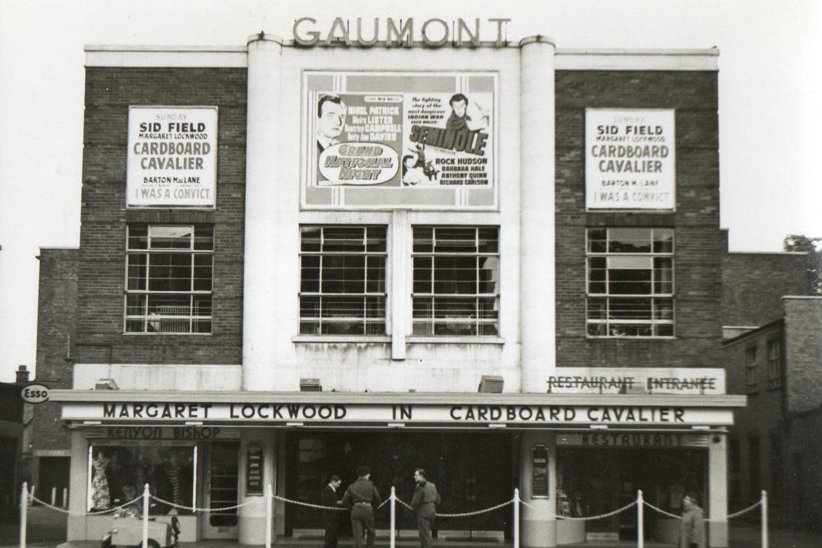 The Rolling Stones were among the groups who performed at the Gaumont Cinema on February 14, 1964. This picture is from c1953 <i>(Image: Watford Museum)</i>