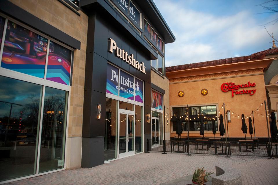 Puttshack opens to the public Saturday at the former American Doll store at the Natick Mall, Feb. 7, 2024.