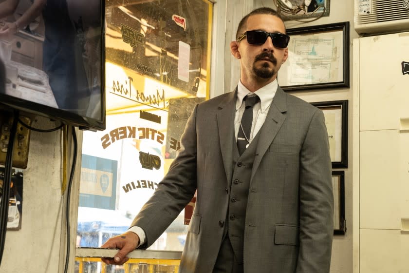 Shia LaBeouf plays an enforcer for an L.A. drug family in "The Tax Collector" by David Ayer.