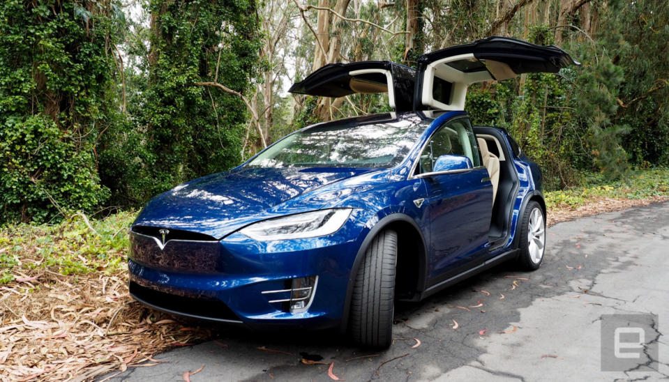 Teslas are nothing if not giant batteries on wheels, so it would only make