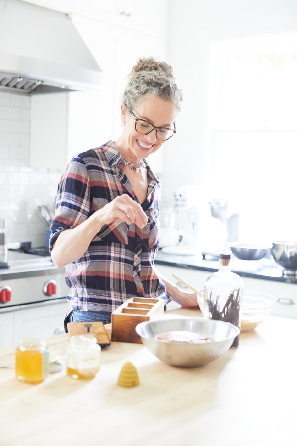 Host Zoë François is comfortable in the kitchen. (William Clark / Courtesy Magnolia Network)