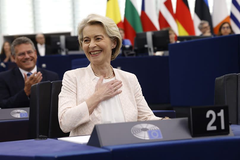 Ursula von der Leyen.