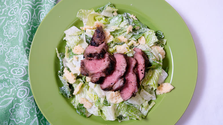 steak Caesar salad