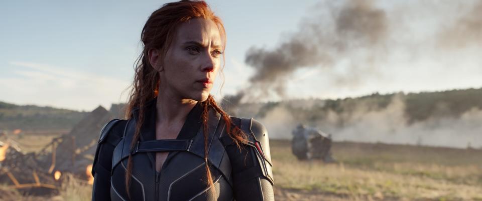 Natasha Romanoff (Scarlett Johansson) gets her solo Marvel movie with "Black Widow."