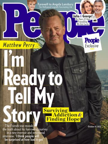 Brian Bowen Smith Matthew Perry's October 2022 PEOPLE Cover Story