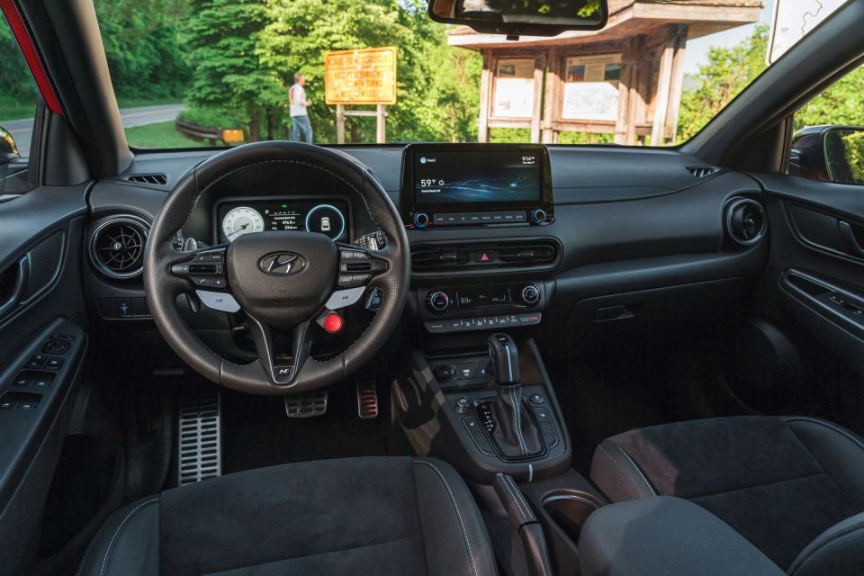 2023 hyundai kona n interior