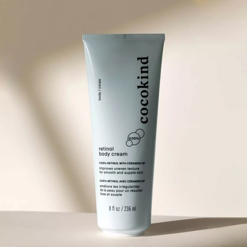 Cocokind Retinol Body Cream, $22, <a href="https://howl.me/clYZ7aHGs32" rel="nofollow noopener" target="_blank" data-ylk="slk:available here;elm:context_link;itc:0;sec:content-canvas" class="link ">available here</a><p>Photo: Courtesy of Cocokind</p>