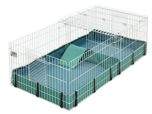 Guinea Habitat Plus Guinea Pig Cage by MidWest w/ Top Panel, 47L x 24W x 14H Inches (Amazon / Amazon)