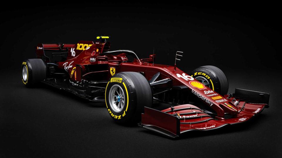 Amalgam 隆重發表披著 Ferrari 第 1,000 場大賽彩繪的 1：8「SF1000」賽車模型
