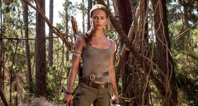 Tomb Raider: Alicia Vikander pictured as Lara Croft in new