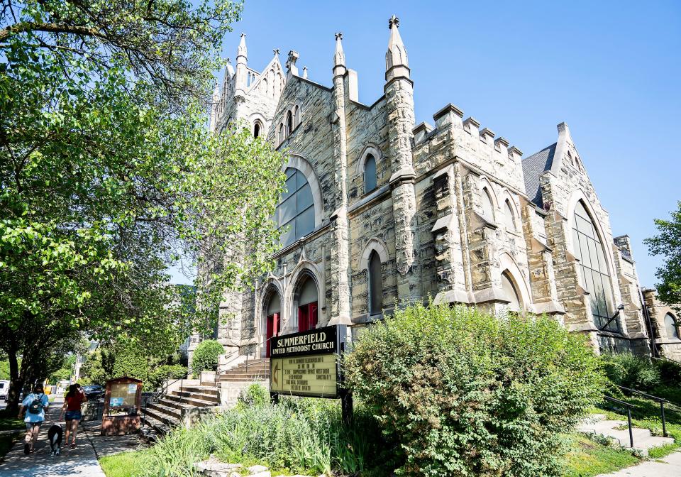 Summerfield United Methodist Church was the oldest Methodist congregation in Wisconsin. This building, which replaced an earlier structure, had been its home since 1904. Summerfield closed June 25.