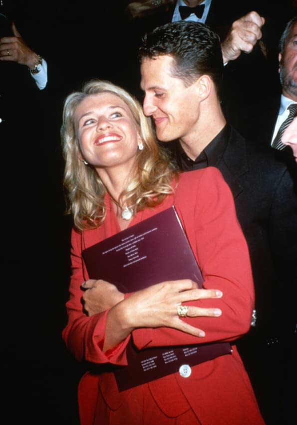 Michael Schumacher con su mujer Corinna