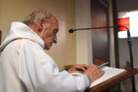 <p>This is an undated image of French Priest Jacques Hamel made available by the Catholic Diocese if Rouen in France on Tuesday July 26, 2016. (Doicese of Rouen via AP)<br></p>