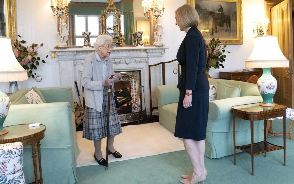 Queen Elizabeth II died just days into Liz Truss's tenure as prime minister - Jane Barlow/Getty Images