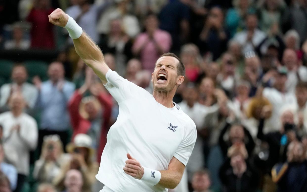 andy-murray-vs-james-duckworth-wimbledon-2022-live-score-latest - AP