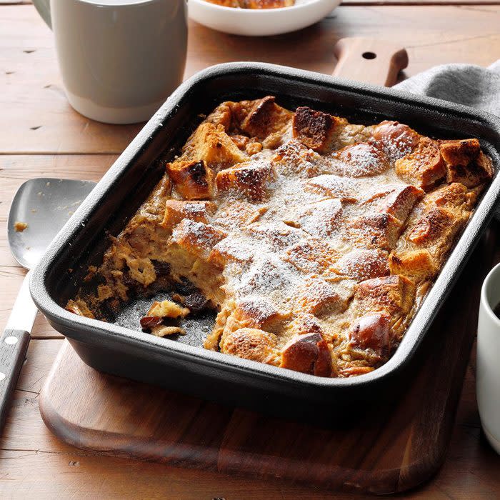 <a href="https://www.tasteofhome.com/recipes/bourbon-brioche-bread-pudding/" rel="nofollow noopener" target="_blank" data-ylk="slk:Bourbon Brioche Bread Pudding from Cindy Worth;elm:context_link;itc:0;sec:content-canvas" class="link rapid-noclick-resp">Bourbon Brioche Bread Pudding from Cindy Worth</a>