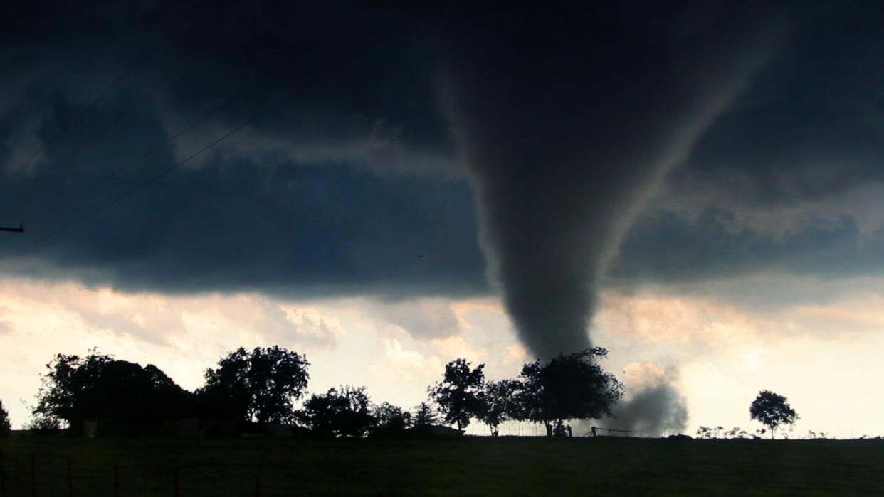 Four tornadoes touched down in Ohio early Wednesday morning, including one north of Cincinnati.